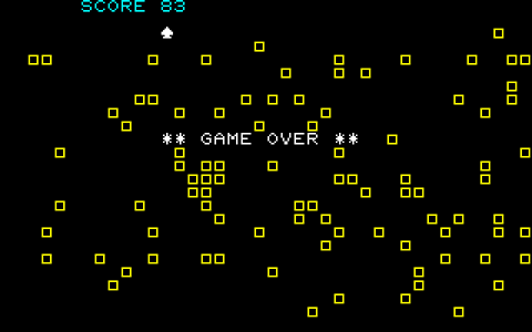 ゲームオーバー