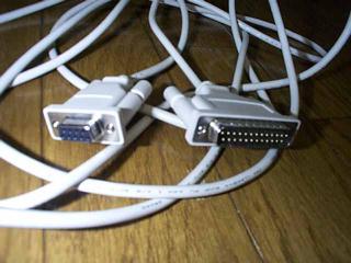 RS232C�N���X�P�[�u��